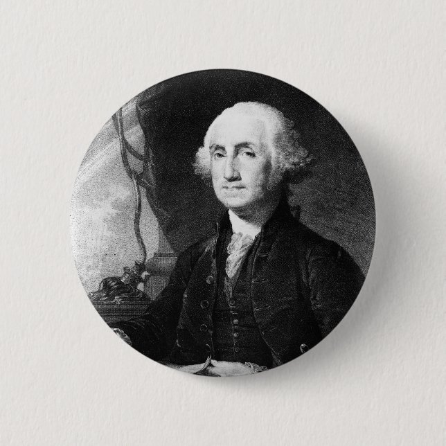 George Washington Portrait button (Front)