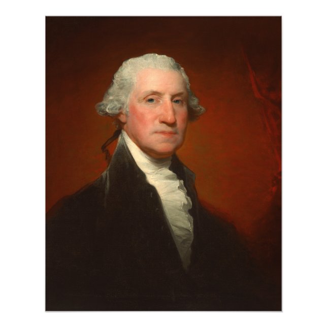George Washington Portrait Photo Print (Front)