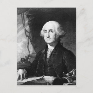 George Washington Portrait postcard