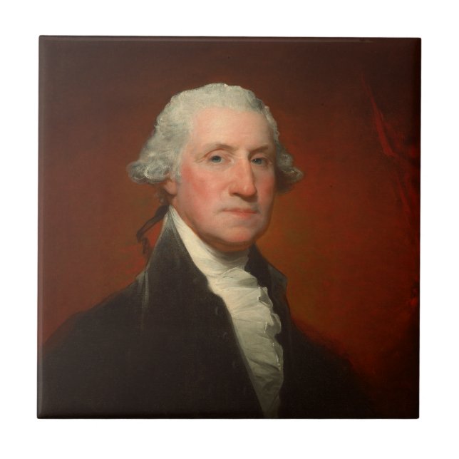 George Washington Portrait Tile (Front)