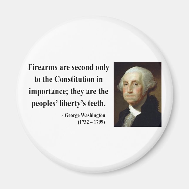 George Washington Quote 6b Magnet (Front)