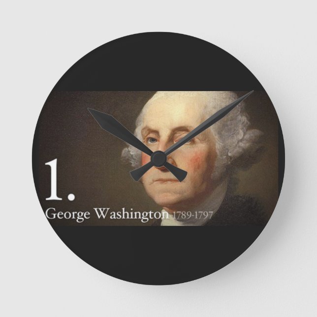 George Washington Round Clock (Front)