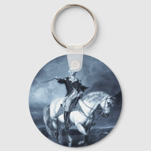 George Washington Salute keychain