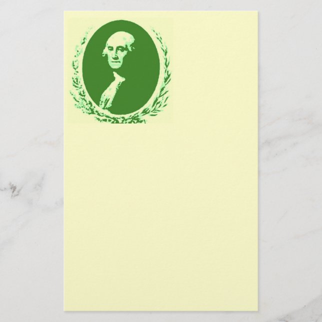 George Washington Stationery (Front)