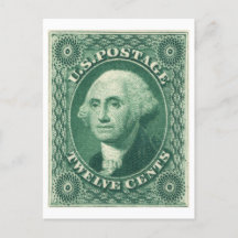 George Washington Twelve Cents US Postage
