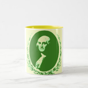George Washington Two-Tone Coffee Mug