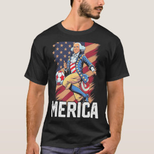 George Washington, USA Fourth 4th of July, Funny S T-Shirt