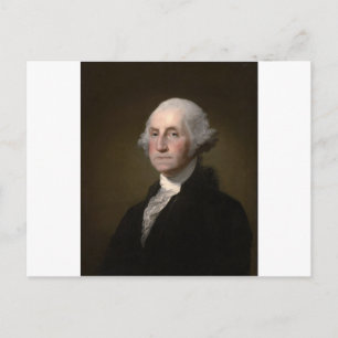 George Washington - Vintage Art Portrait Postcard