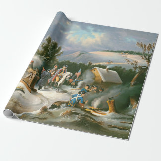 George Washington Vintage Christmas Wrapping Paper