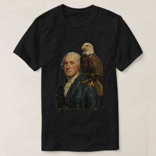 George Washington with Bald Eagle T-Shirt