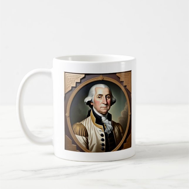 George Washington Women's Coffee Mug (Left)