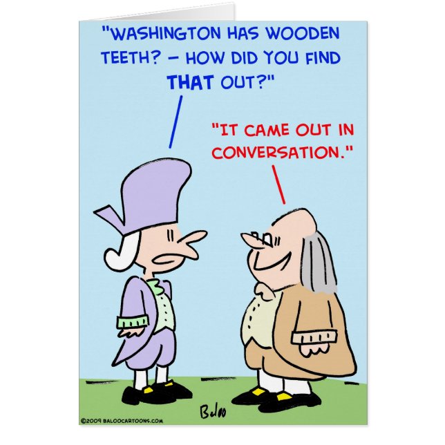 george washington wooden teeth (Front)