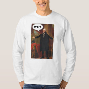 George Washington WTF(without caption) Long Sleeve T-Shirt