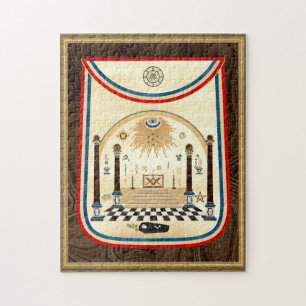 George Washington's Masonic Apron Jigsaw Puzzle