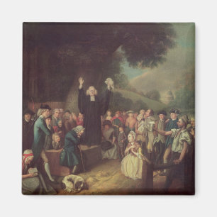 George Whitefield preaching Magnet