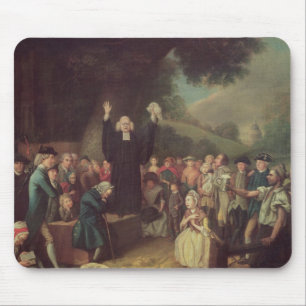 George Whitefield preaching Mouse Pad