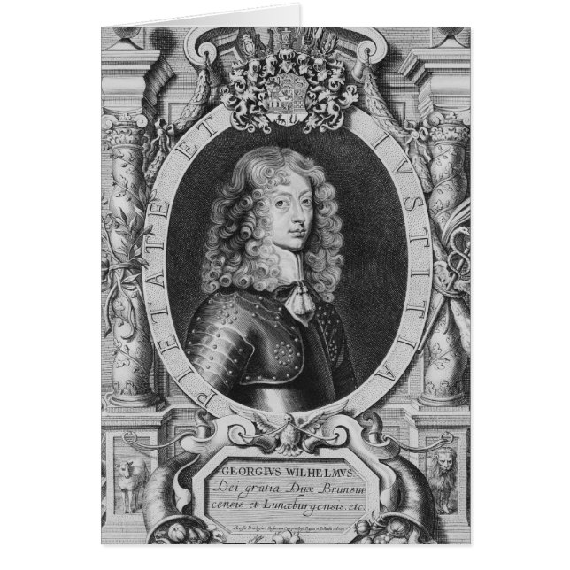 George William  Duke of Braunschweig-Luneberg (Front)