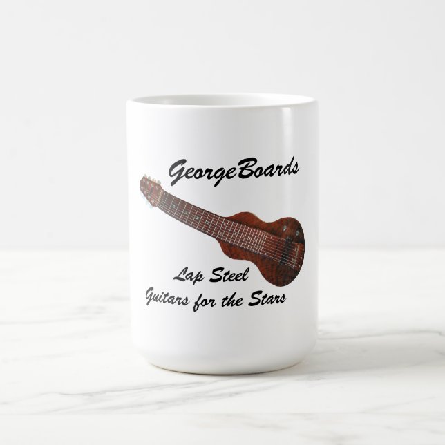 GeorgeBoards Lap Steel Guitar Mug (Center)