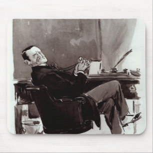 Georges Courteline Mouse Pad