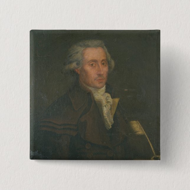 Georges Couthon 15 Cm Square Badge (Front)