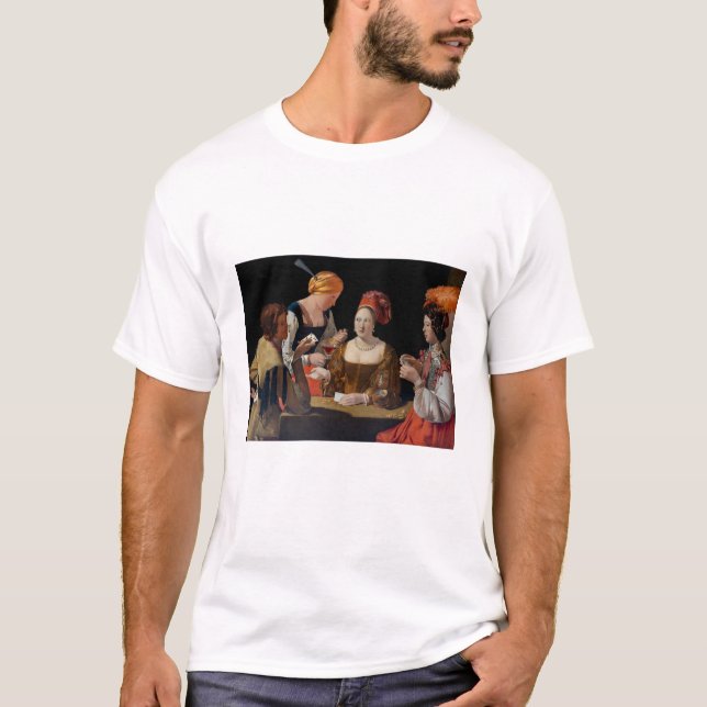 Georges de la Tour - Cheat with Ace of Diamonds T-Shirt (Front)