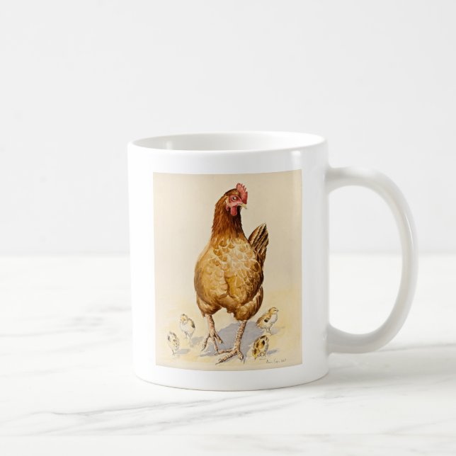 George's Hen and her Chicks 2007 Coffee Mug (Right)