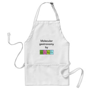 Georges periodic table name apron
