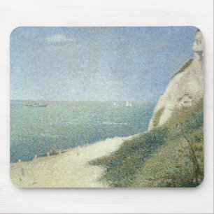 Georges Pierre Seurat Beach at Bas Butin, Honfle Mouse Pad