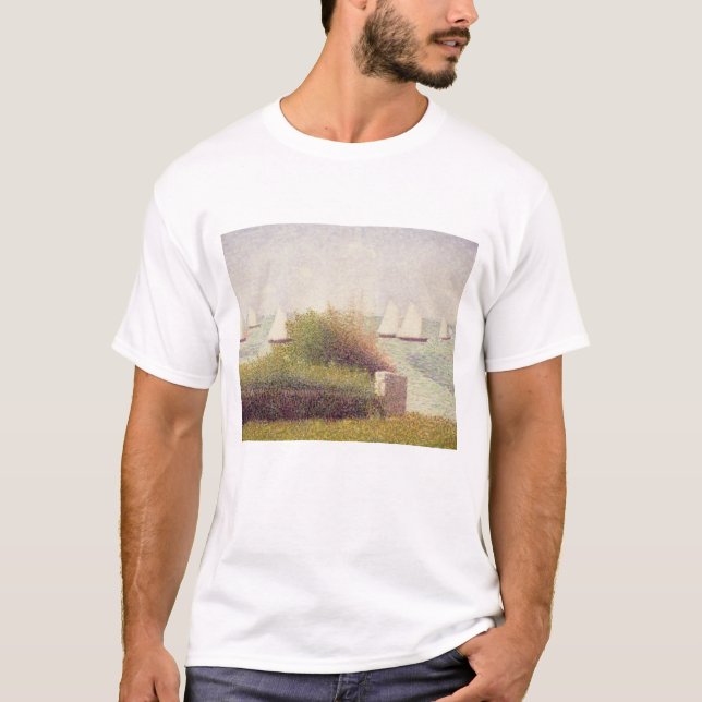 Georges Pierre Seurat | La Rade de Grandcamp T-Shirt (Front)