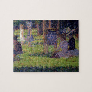 Georges Pierre Seurat   Study for 'A Sunday Aftern Jigsaw Puzzle