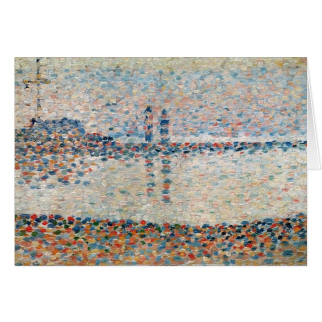 Georges Pierre Seurat | Study for 'The Channel at  (Front Horizontal)