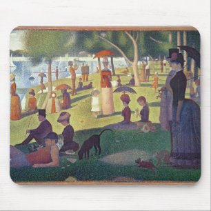 Georges Pierre Seurat   Sunday Afternoon on the Is Mouse Pad