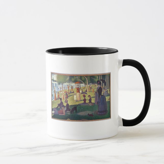 Georges Pierre Seurat | Sunday Afternoon on the Is Mug (Right)