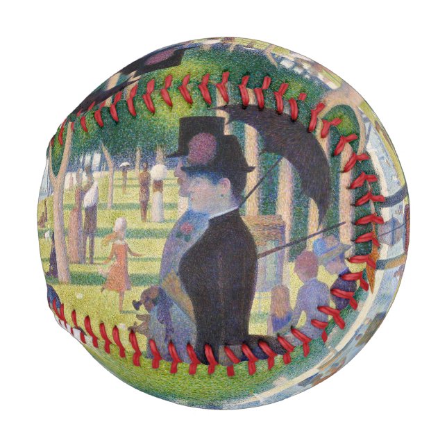 Georges Seurat - A Sunday on La Grande Jatte Baseball (Front Right)