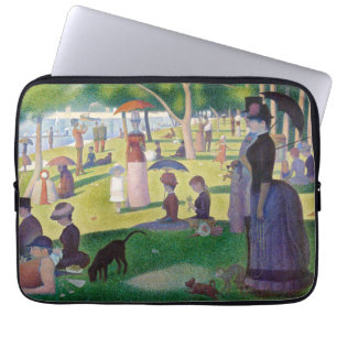 Georges Seurat - A Sunday on La Grande Jatte Laptop Sleeve