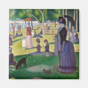 Georges Seurat - A Sunday on La Grande Jatte Magnet