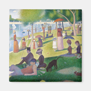 Georges Seurat - A Sunday on La Grande Jatte Magnet