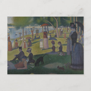 Georges Seurat - A Sunday on La Grande Jatte Postcard