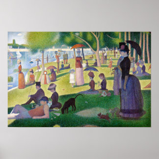 Georges Seurat - A Sunday on La Grande Jatte Poster