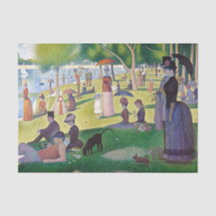 Georges Seurat - A Sunday on La Grande Jatte Tissue Paper
