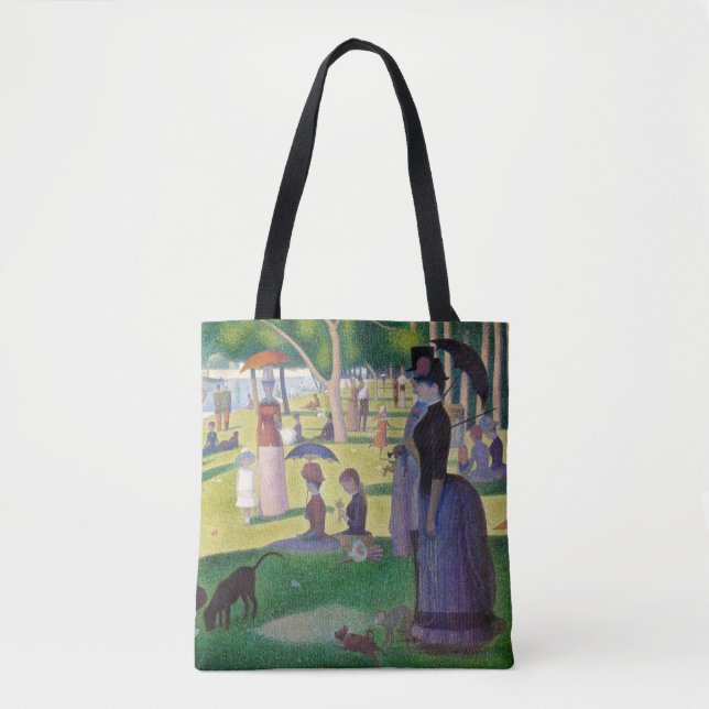 Georges Seurat - A Sunday on La Grande Jatte Tote Bag (Front)