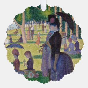 Georges Seurat - A Sunday on La Grande Jatte Tree Decoration Card
