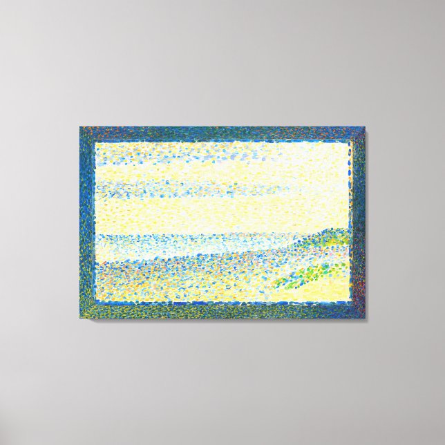 Georges Seurat art painting Canvas Print (Front)