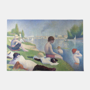 Georges Seurat - Bathers at Asnieres Doormat