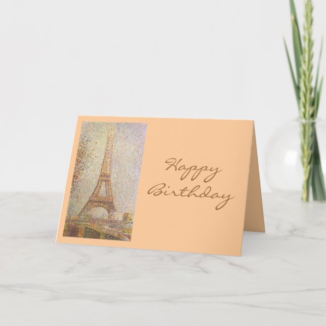 Georges Seurat Card (Front)