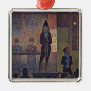 Georges Seurat - Circus Sideshow Metal Tree Decoration