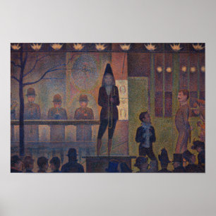 Georges Seurat - Circus Sideshow Poster