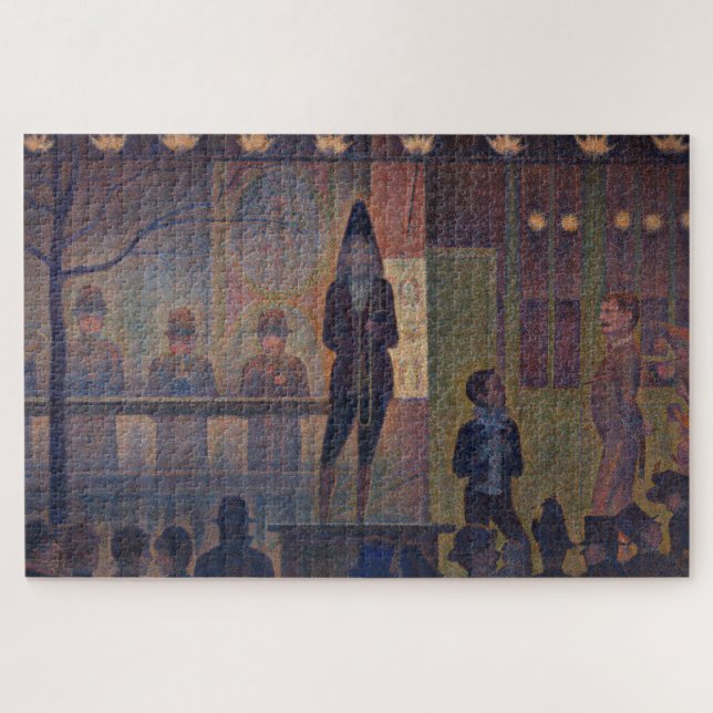 Georges Seurat — Circus Slideshow Jigsaw Puzzle (Horizontal)