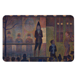 Georges Seurat - Circus Slideshow Magnet