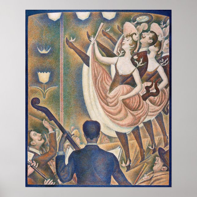 Georges Seurat - Le Chahut Poster (Front)